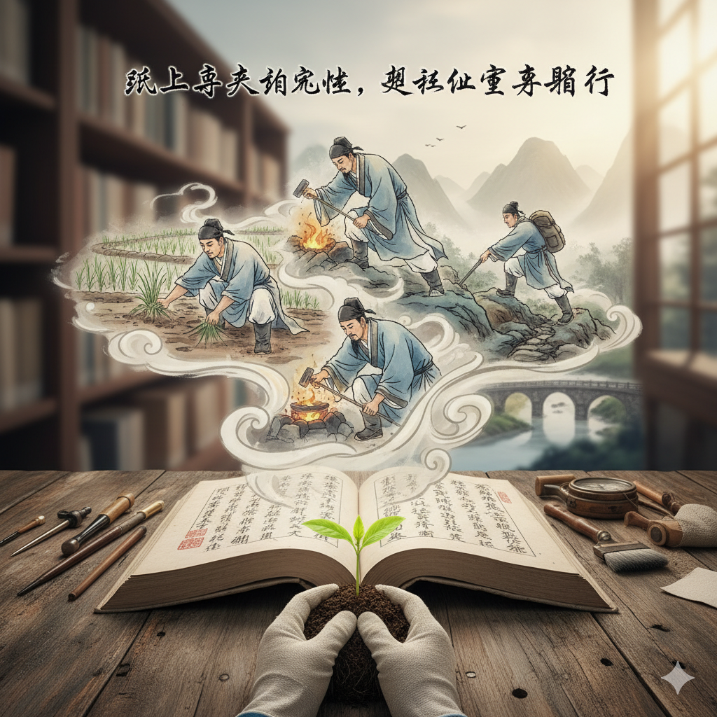 纸上得来终觉浅，绝知此事要躬行。